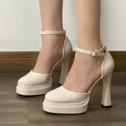 Small-sized Height Increasing Slim Fit High Heels