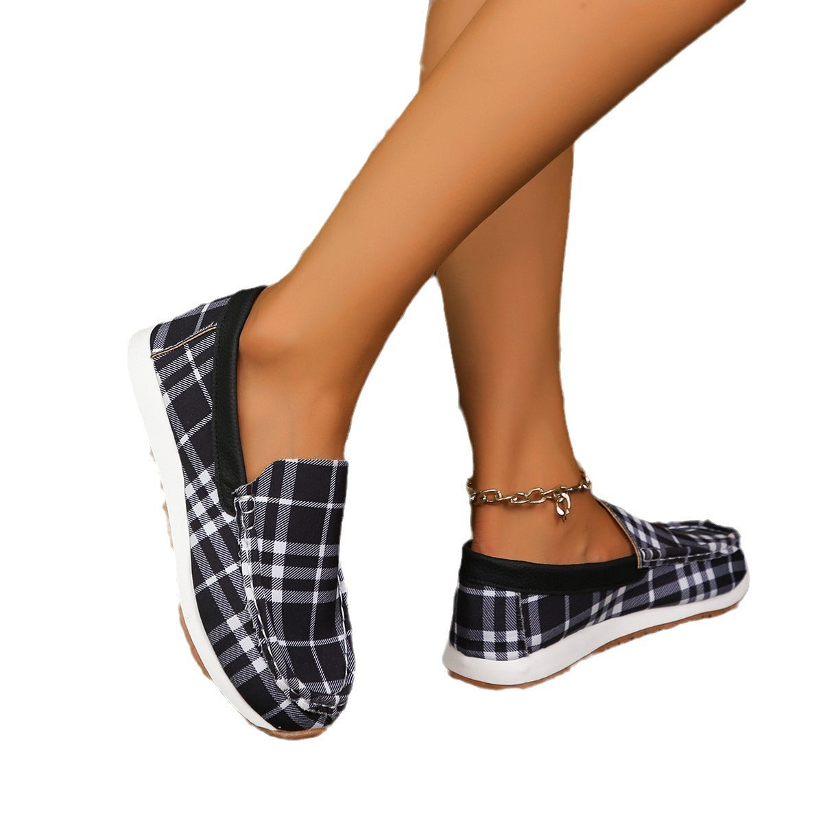 Women's Low-top European And American Slip-on Casual Shoes