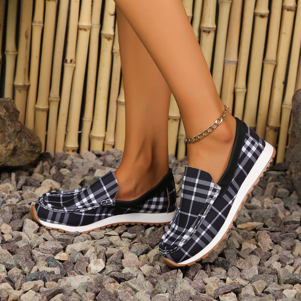 Women's Low-top European And American Slip-on Casual Shoes