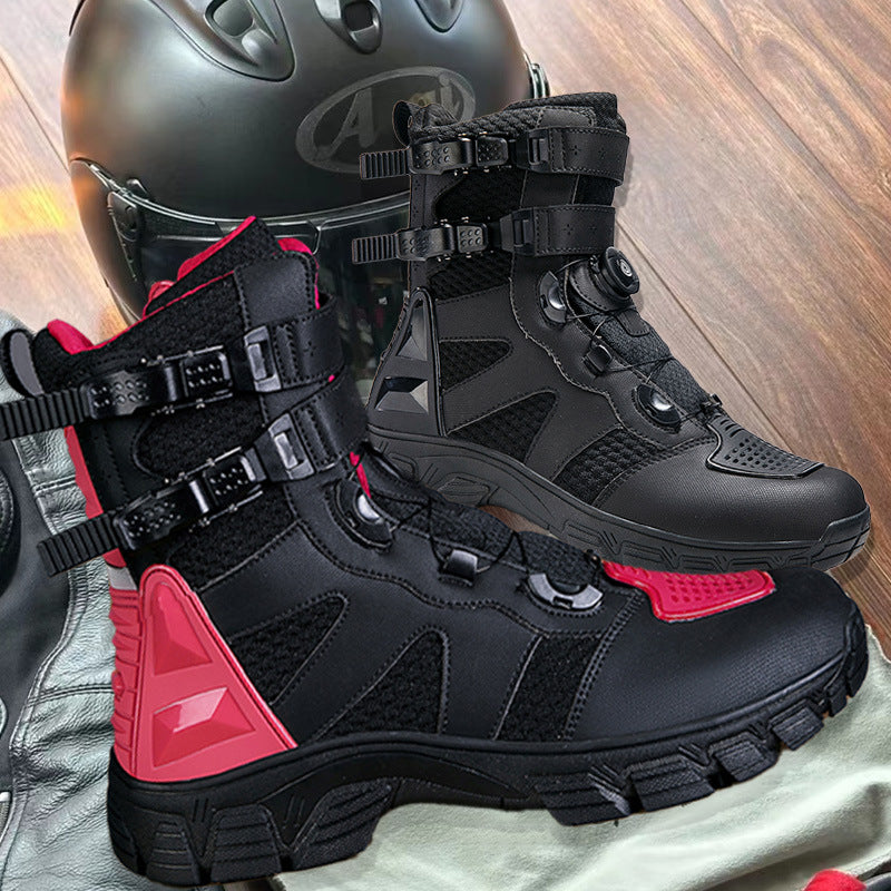 Fashion Motorcycle Professional Shoe Protection Male