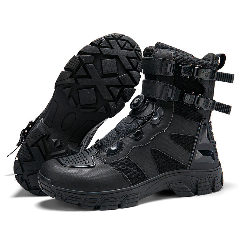 Fashion Motorcycle Professional Shoe Protection Male